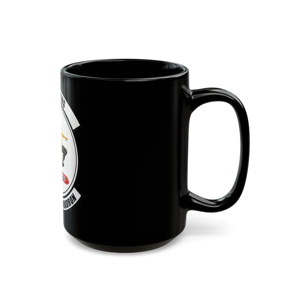 20th Bomb Squadron Emblem (U.S. Air Force) Black Coffee Mug-Go Mug Yourself