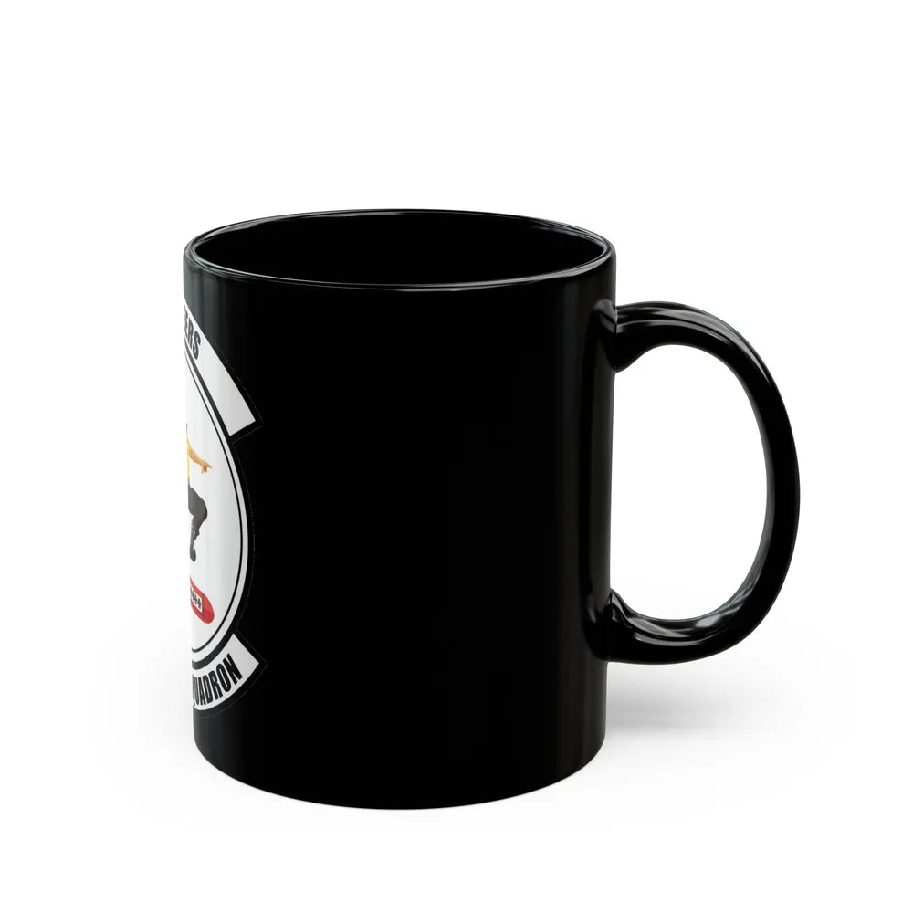 20th Bomb Squadron Emblem (U.S. Air Force) Black Coffee Mug-Go Mug Yourself