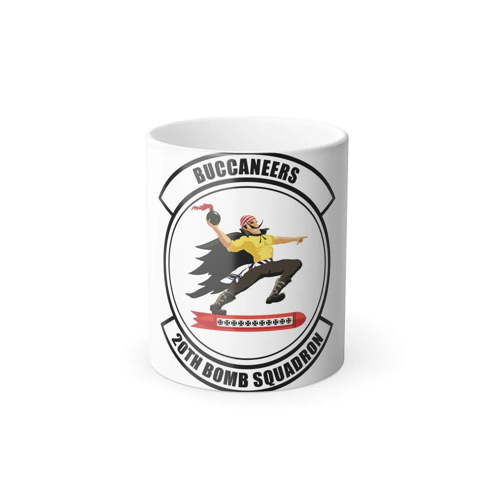 20th Bomb Squadron Emblem (U.S. Air Force) Color Changing Coffee Mug-11oz-Go Mug Yourself