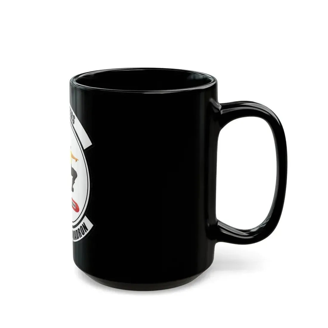 20th Bomb Squadron Emblem (U.S. Air Force) Black Coffee Mug - Go Mug Yourself