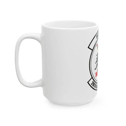 20th Bomb Squadron Emblem (U.S. Air Force) White Coffee Mug - Go Mug Yourself