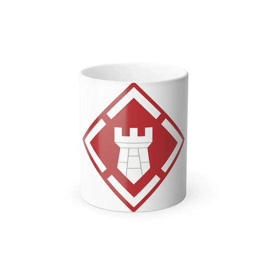 20th Engineer Brigade (U.S. Army) Color Changing Coffee Mug 11oz - Go Mug Yourself