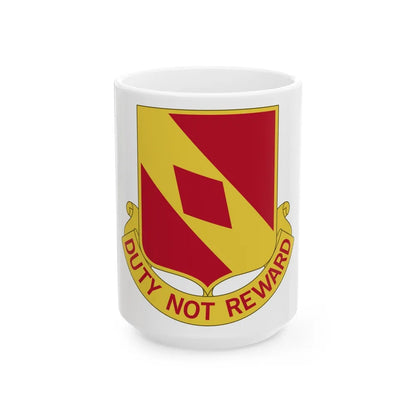 20th Field Artillery Regiment (U.S. Army) White Coffee Mug-15oz-Go Mug Yourself