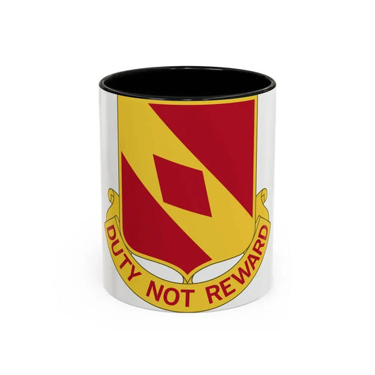 20th Field Artillery Regiment (U.S. Army) Accent Coffee Mug 11oz Black - Go Mug Yourself