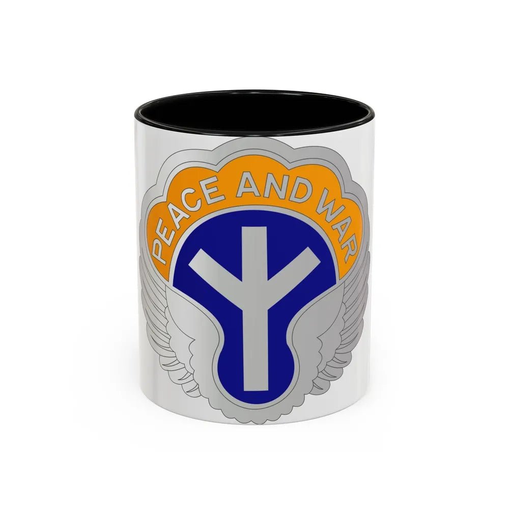 21 Aviation Battalion (U.S. Army) Accent Coffee Mug-11oz-Black-Go Mug Yourself