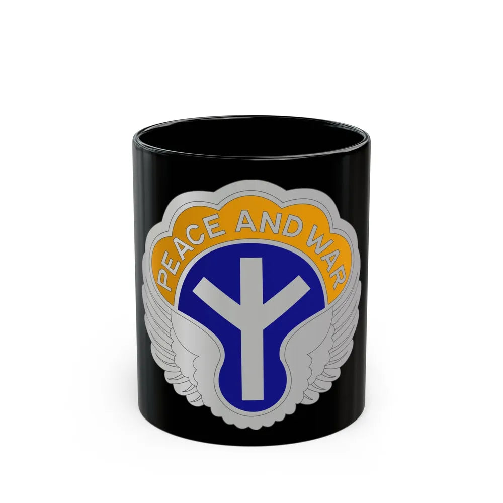 21 Aviation Battalion (U.S. Army) Black Coffee Mug-11oz-Go Mug Yourself