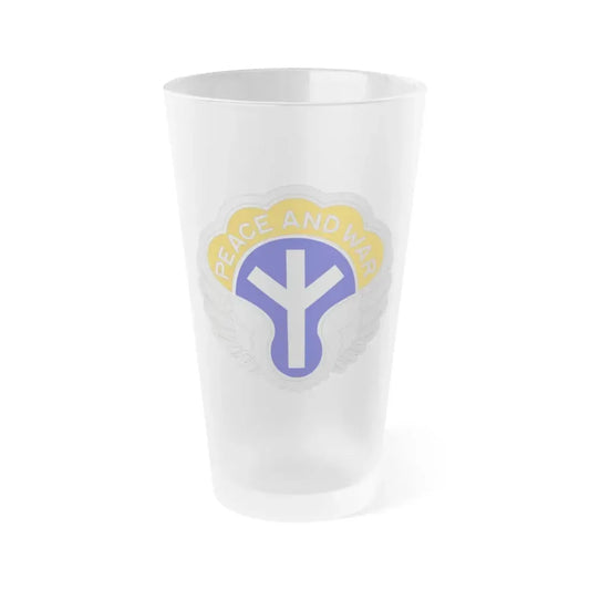 21 Aviation Battalion (U.S. Army) Frosted Pint Glass 16oz Default Title - Go Mug Yourself