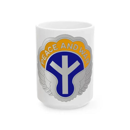 21 Aviation Battalion (U.S. Army) White Coffee Mug 15oz - Go Mug Yourself
