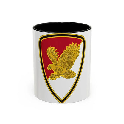 21 Cavalry Brigade (U.S. Army) Accent Coffee Mug 11oz Black - Go Mug Yourself