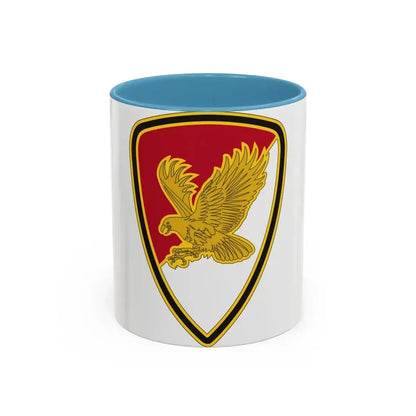 21 Cavalry Brigade (U.S. Army) Accent Coffee Mug 11oz Light Blue - Go Mug Yourself