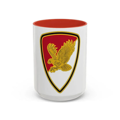21 Cavalry Brigade (U.S. Army) Accent Coffee Mug 11oz Red - Go Mug Yourself