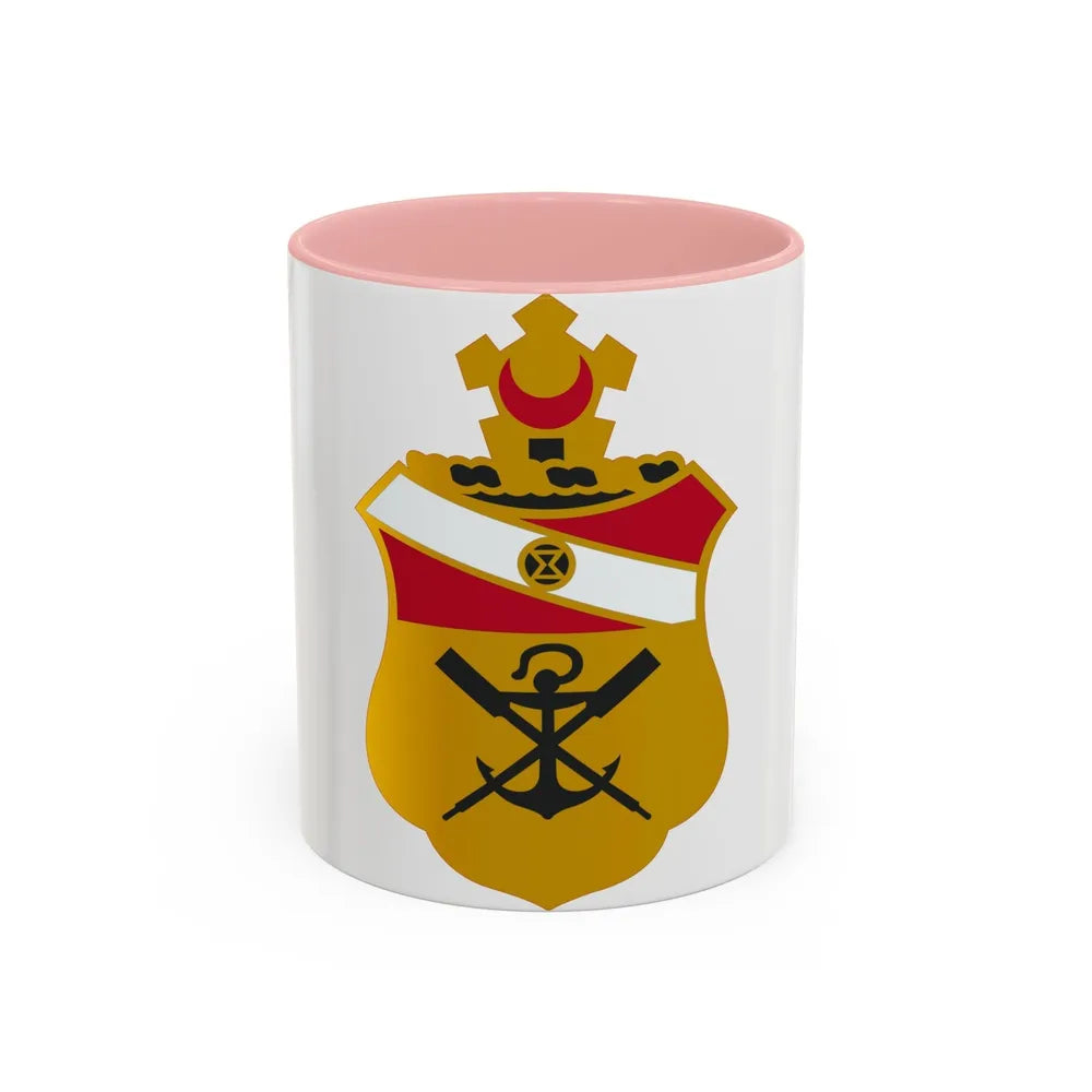 21 Engineer Battalion (U.S. Army) Accent Coffee Mug-11oz-Pink-Go Mug Yourself