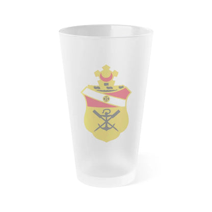 21 Engineer Battalion (U.S. Army) Frosted Pint Glass 16oz-Go Mug Yourself