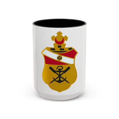 21 Engineer Battalion (U.S. Army) Accent Coffee Mug 15oz Black - Go Mug Yourself