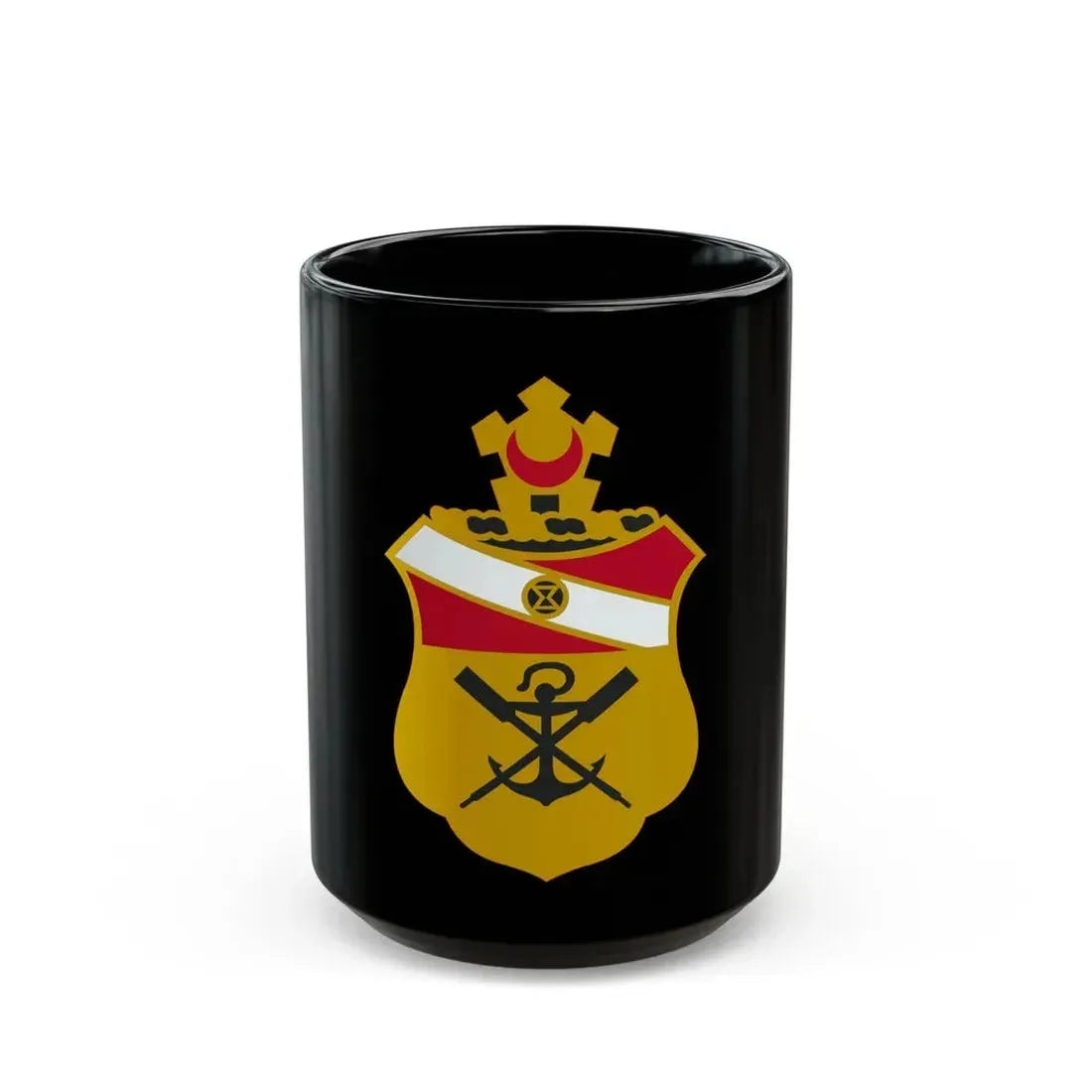 21 Engineer Battalion (U.S. Army) Black Coffee Mug 15oz - Go Mug Yourself