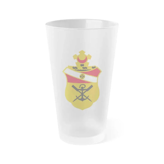 21 Engineer Battalion (U.S. Army) Frosted Pint Glass 16oz Default Title - Go Mug Yourself