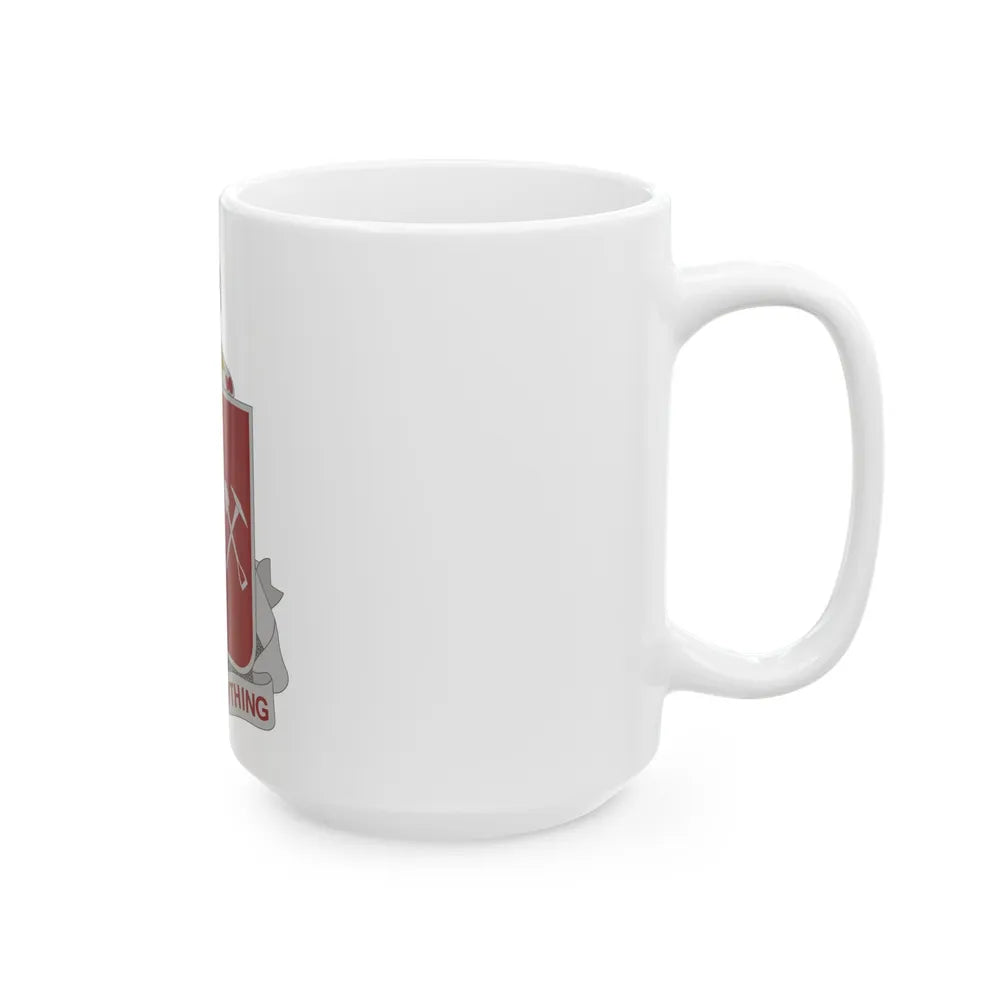 21 Engineer Regiment (U.S. Army) White Coffee Mug-Go Mug Yourself