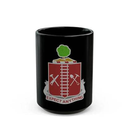 21 Engineer Regiment (U.S. Army) Black Coffee Mug 15oz - Go Mug Yourself