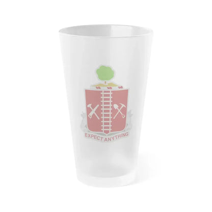21 Engineer Regiment (U.S. Army) Frosted Pint Glass 16oz Default Title - Go Mug Yourself