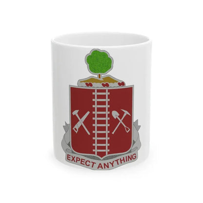 21 Engineer Regiment (U.S. Army) White Coffee Mug 11oz - Go Mug Yourself