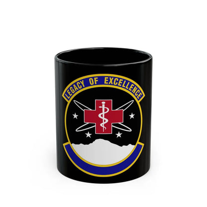 21 Healthcare Operations Squadron USSF (U.S. Air Force) Black Coffee Mug-11oz-Go Mug Yourself