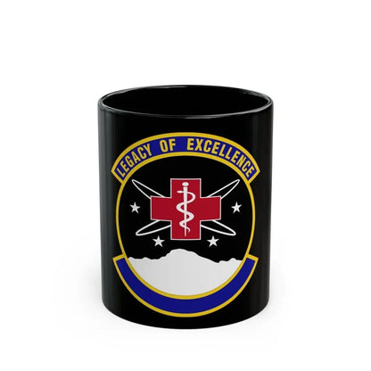 21 Healthcare Operations Squadron USSF (U.S. Air Force) Black Coffee Mug 11oz - Go Mug Yourself