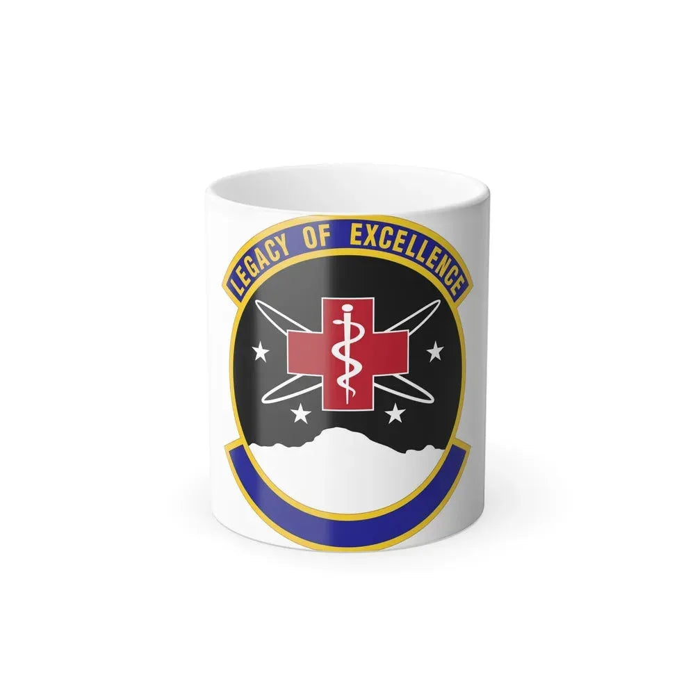 21 Healthcare Operations Squadron USSF (U.S. Air Force) Color Changing Coffee Mug 11oz - Go Mug Yourself