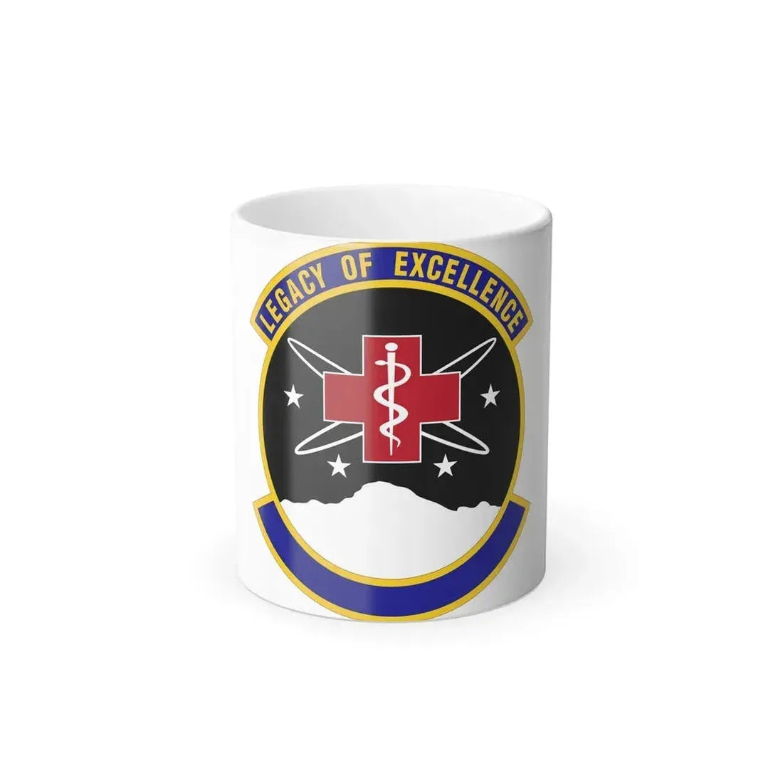 21 Healthcare Operations Squadron USSF (U.S. Air Force) Color Changing Coffee Mug 11oz - Go Mug Yourself