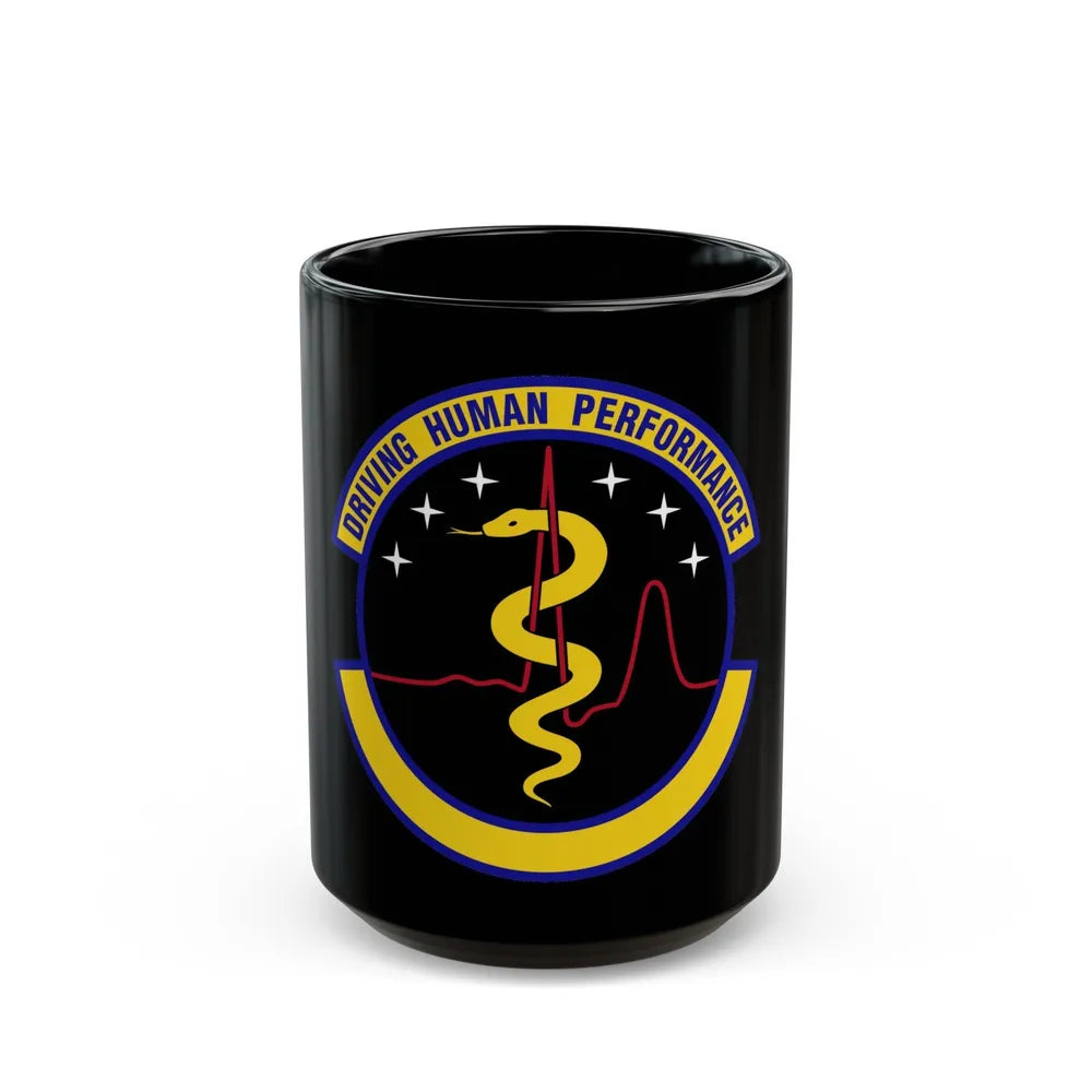 21 Operational Medical Readiness Squadron USSF (U.S. Air Force) Black Coffee Mug-15oz-Go Mug Yourself