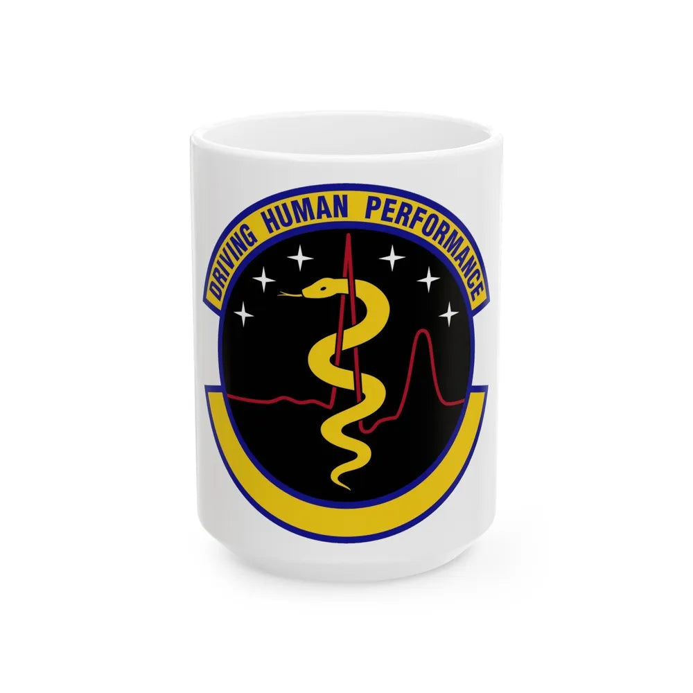 21 Operational Medical Readiness Squadron USSF (U.S. Air Force) White Coffee Mug-15oz-Go Mug Yourself