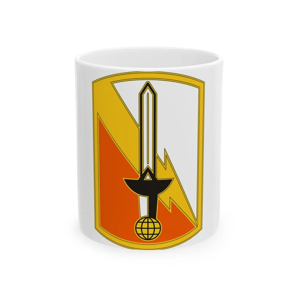 21 Signal Brigade (U.S. Army) White Coffee Mug-11oz-Go Mug Yourself