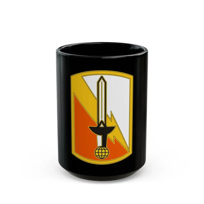 21 Signal Brigade (U.S. Army) Black Coffee Mug 15oz - Go Mug Yourself