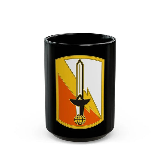 21 Signal Brigade (U.S. Army) Black Coffee Mug 15oz - Go Mug Yourself