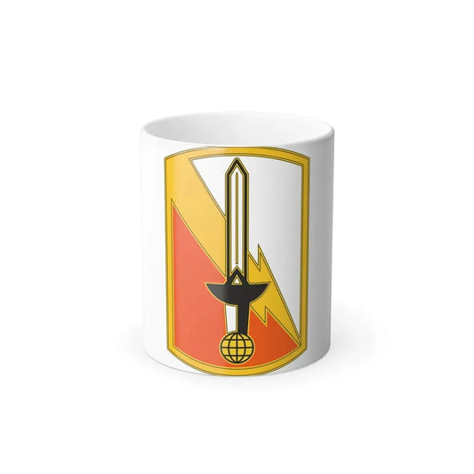 21 Signal Brigade (U.S. Army) Color Changing Coffee Mug 11oz - Go Mug Yourself