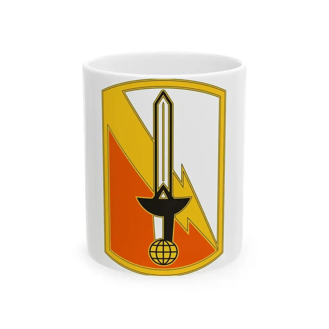 21 Signal Brigade (U.S. Army) White Coffee Mug 11oz - Go Mug Yourself