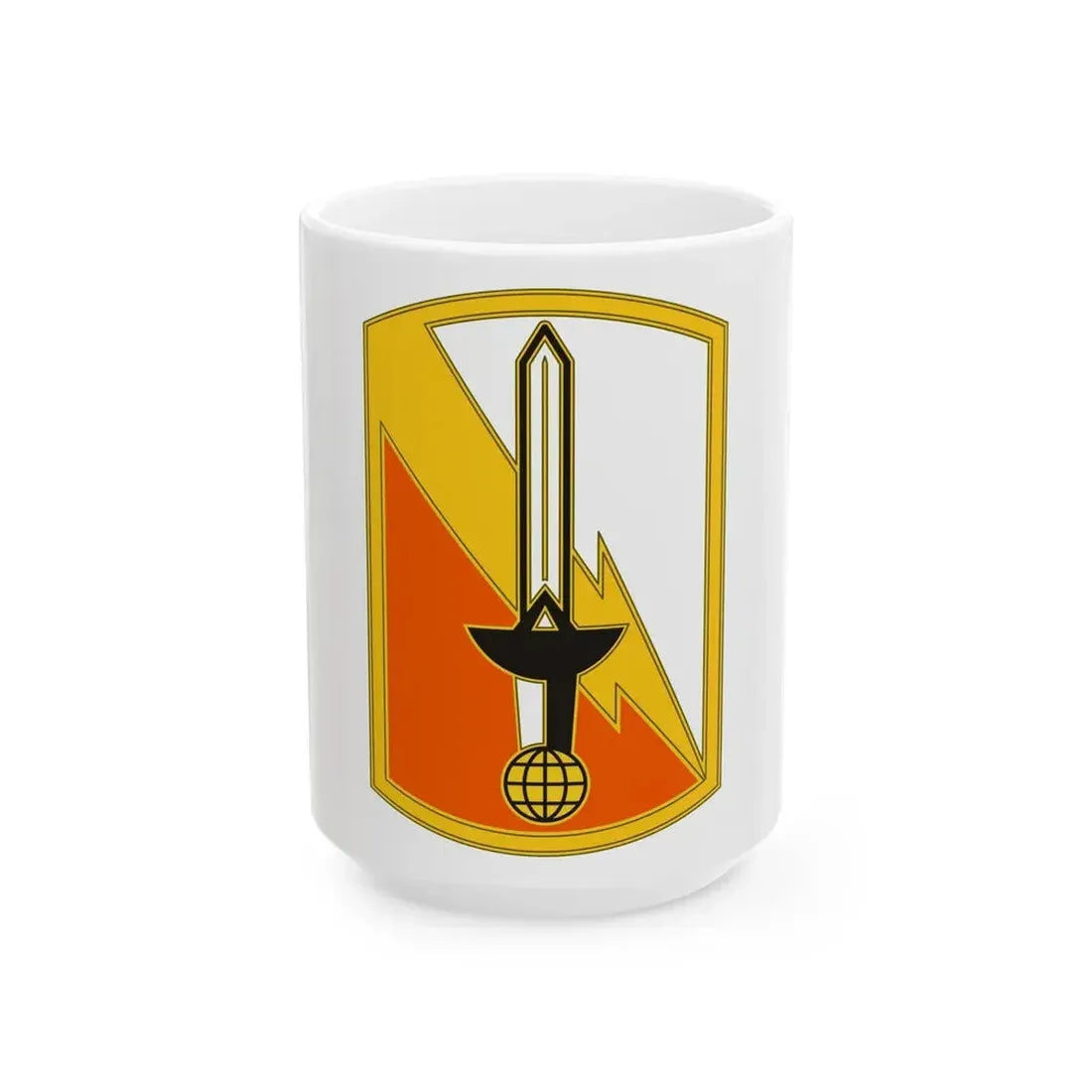 21 Signal Brigade (U.S. Army) White Coffee Mug 15oz - Go Mug Yourself