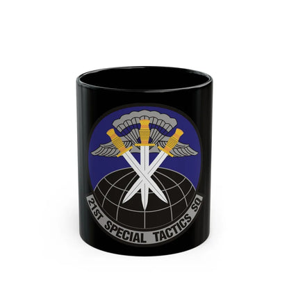 21 Special Tactics Squadron AFSOC (U.S. Air Force) Black Coffee Mug-11oz-Go Mug Yourself