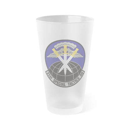 21 Special Tactics Squadron AFSOC (U.S. Air Force) Frosted Pint Glass 16oz-16oz-Frosted-Go Mug Yourself