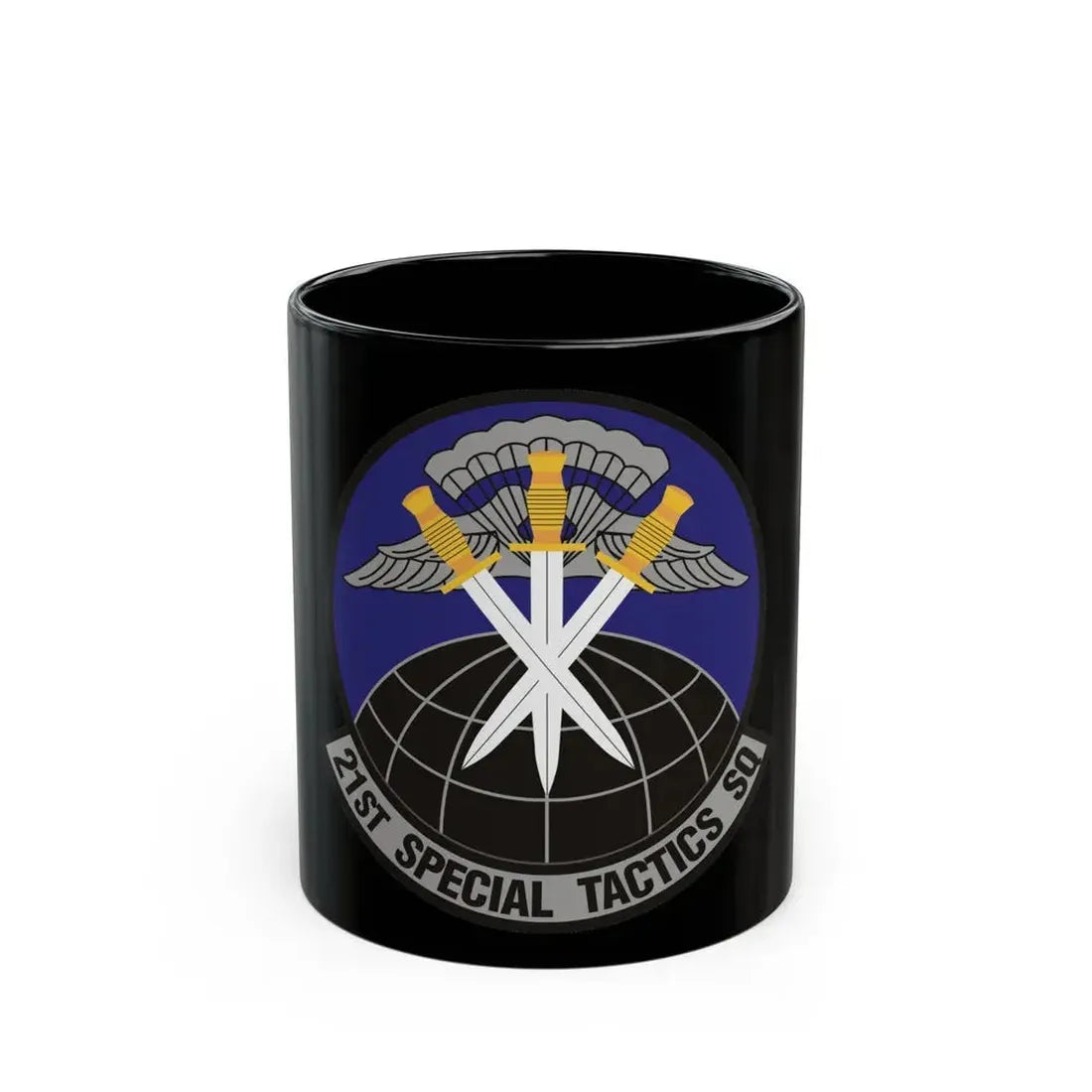 21 Special Tactics Squadron AFSOC (U.S. Air Force) Black Coffee Mug 11oz - Go Mug Yourself