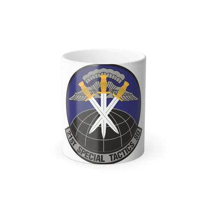 21 Special Tactics Squadron AFSOC (U.S. Air Force) Color Changing Coffee Mug 11oz - Go Mug Yourself