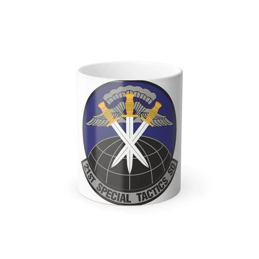 21 Special Tactics Squadron AFSOC (U.S. Air Force) Color Changing Coffee Mug 11oz - Go Mug Yourself