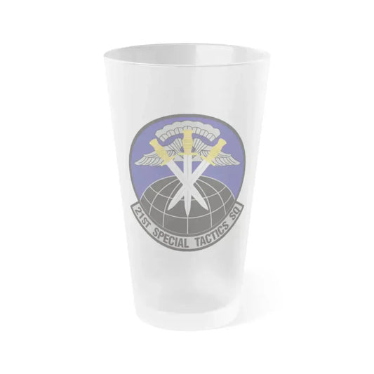 21 Special Tactics Squadron AFSOC (U.S. Air Force) Frosted Pint Glass 16oz 16oz Frosted - Go Mug Yourself