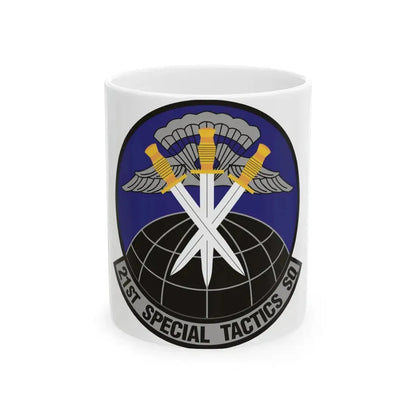 21 Special Tactics Squadron AFSOC (U.S. Air Force) White Coffee Mug 11oz - Go Mug Yourself