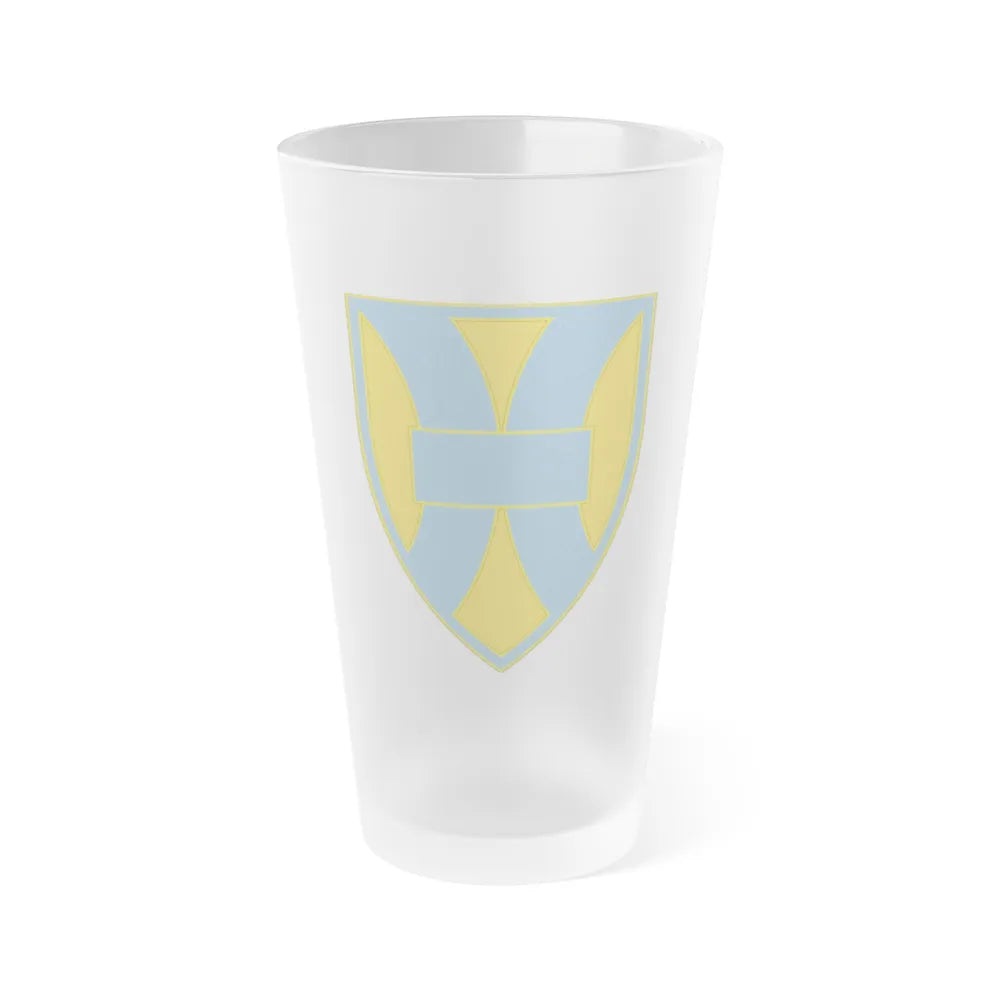 21 Sustainment Command (U.S. Army) Frosted Pint Glass 16oz-Go Mug Yourself