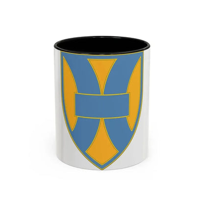 21 Sustainment Command (U.S. Army) Accent Coffee Mug 11oz Black - Go Mug Yourself