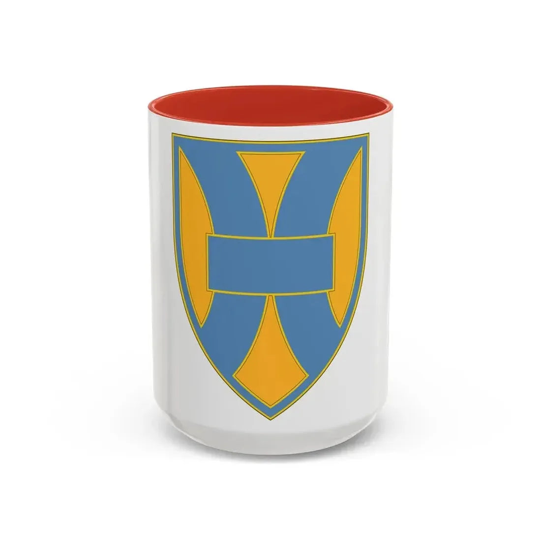 21 Sustainment Command (U.S. Army) Accent Coffee Mug 15oz Red - Go Mug Yourself