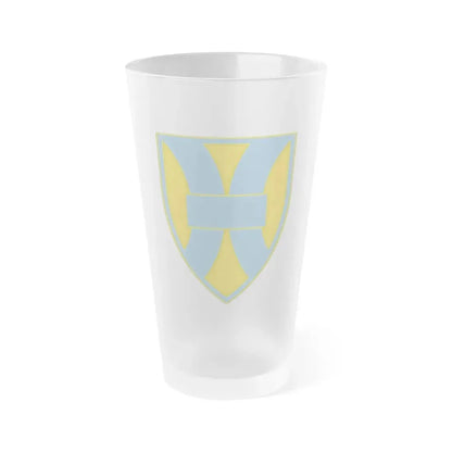 21 Sustainment Command (U.S. Army) Frosted Pint Glass 16oz Default Title - Go Mug Yourself
