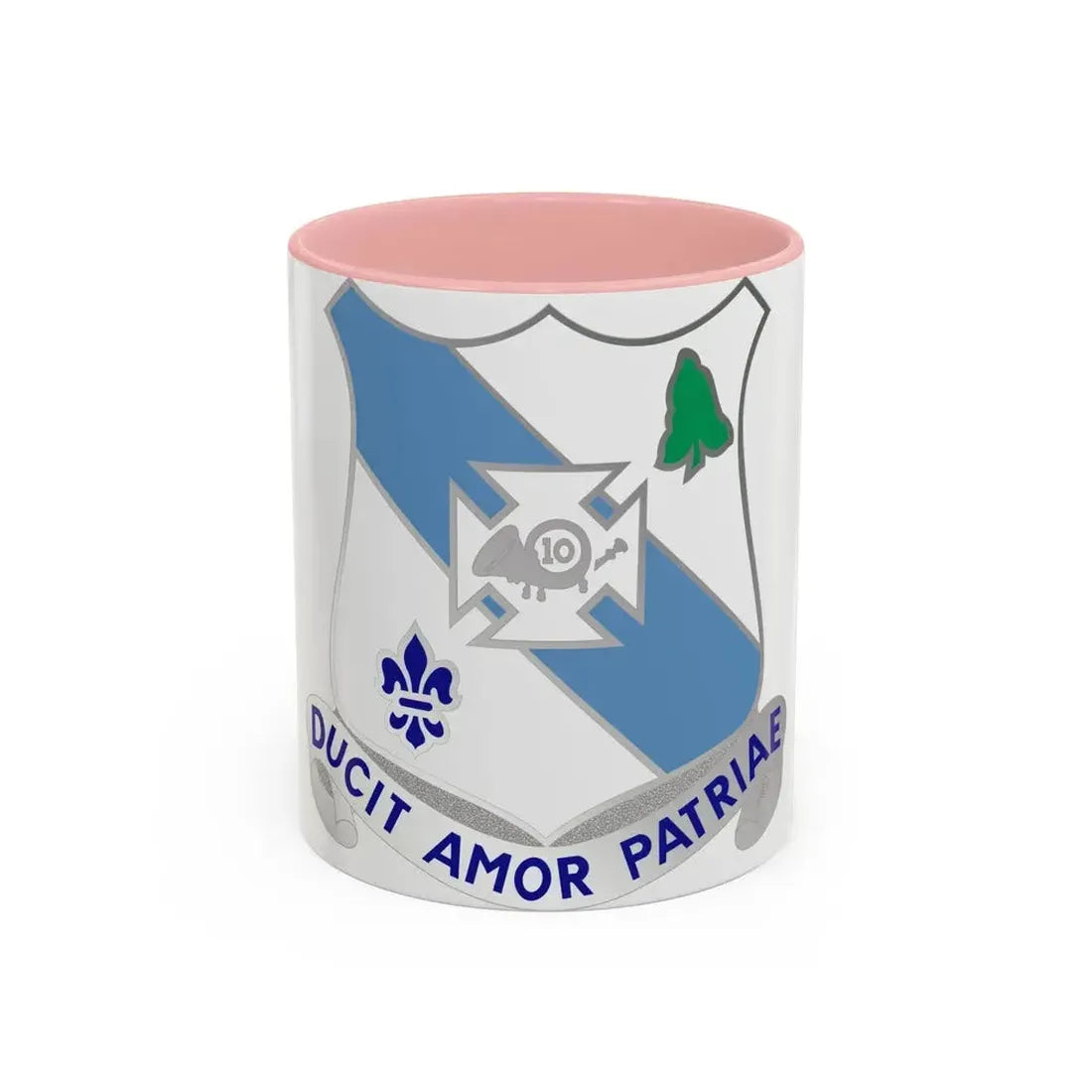 210 Armor Regiment (U.S. Army) Accent Coffee Mug 11oz Pink - Go Mug Yourself