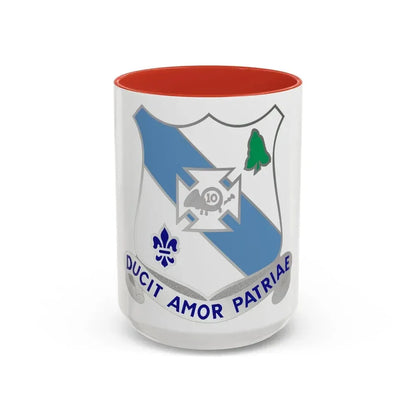210 Armor Regiment (U.S. Army) Accent Coffee Mug 15oz Red - Go Mug Yourself