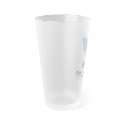 210 Armor Regiment (U.S. Army) Frosted Pint Glass 16oz - Go Mug Yourself